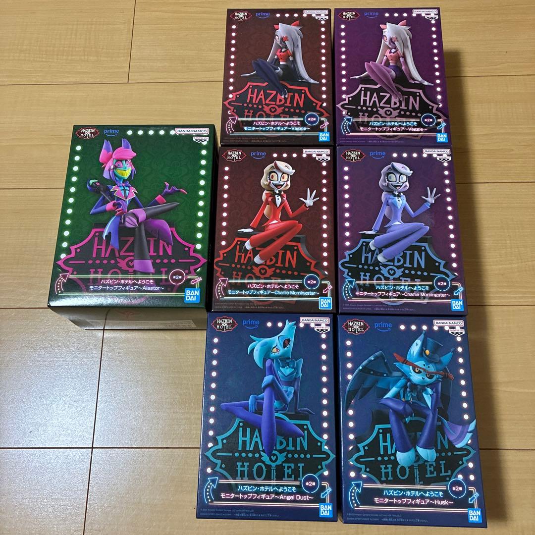 ハズビン・ホテルへようこそ　モニタートップフィギュア　A Bカラー　6個