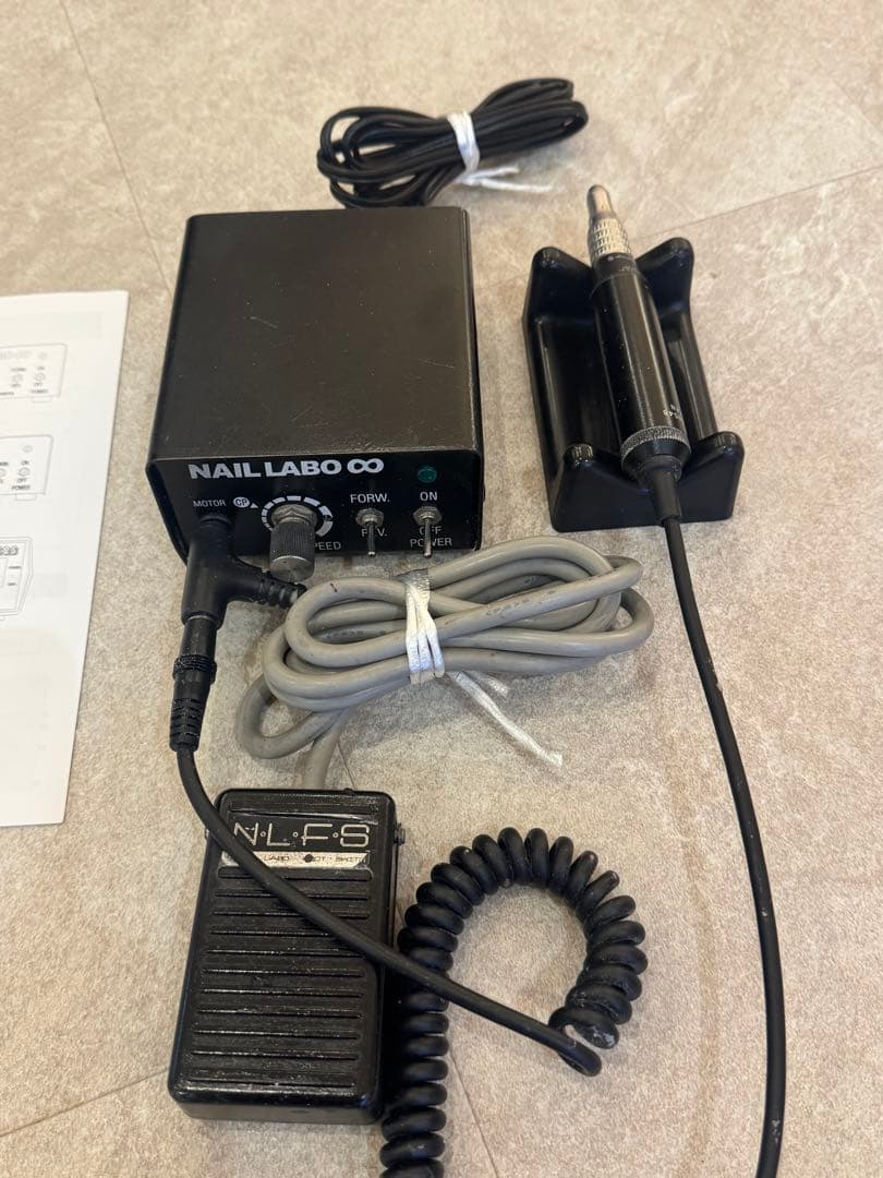 【Cathandsnail】ネイルラボ∞ネイルマシン　フットペダル付き