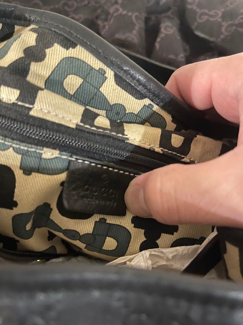 GUCCI　ブラウン　トートバッグ　グッチ