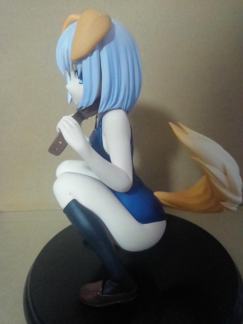 鳶一折紙 フィギュア スク水わんこver.