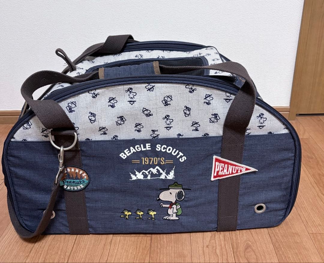ペットカート スヌーピー柄 ペットバギー ペットパラダイス