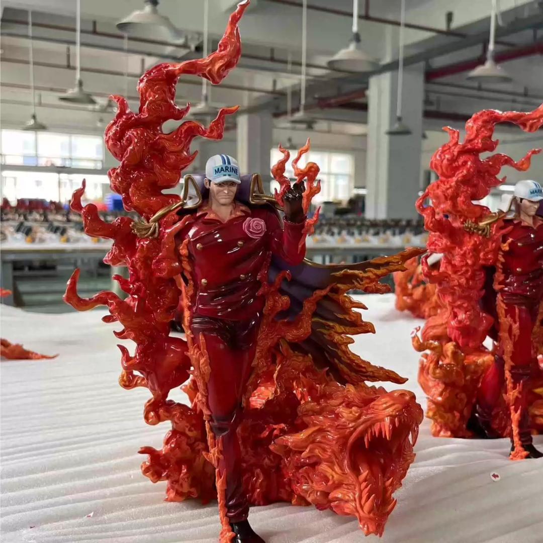 ワンピース 青キジ クザン 赤犬 サカズキ ガレージキット フィギュア2体セット