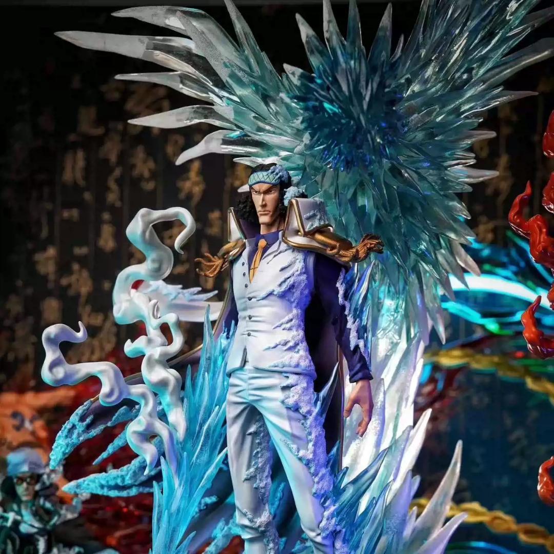 ワンピース 青キジ クザン 赤犬 サカズキ ガレージキット フィギュア2体セット