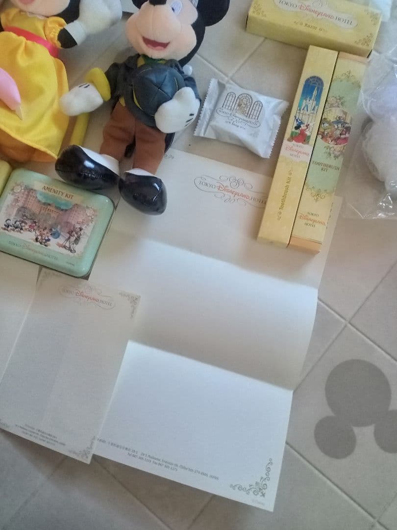 東京ディズニーランドホテル限定 ミッキー＆ミニーちゃん♡ぬいぐるみバッジ