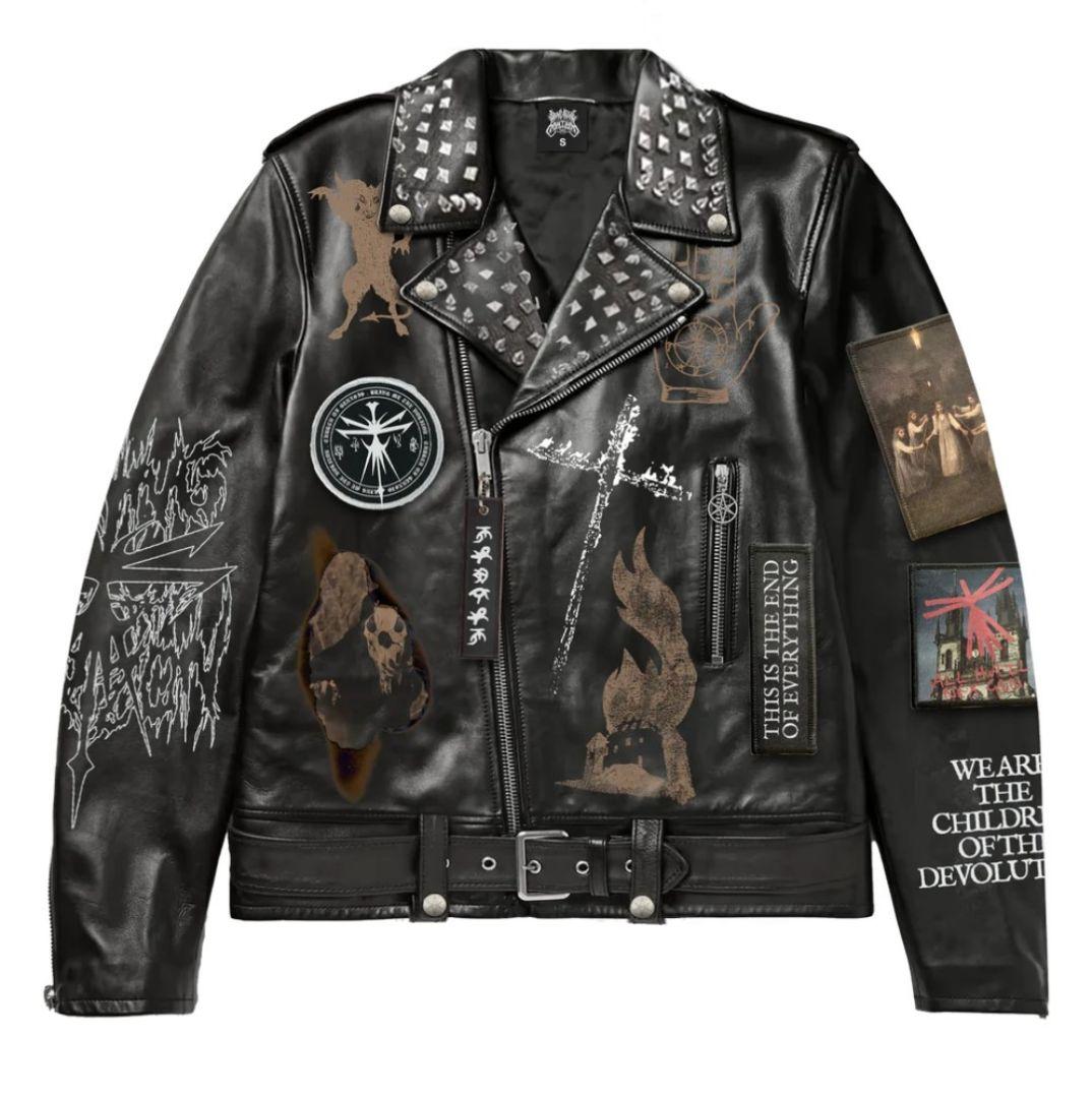 【大幅値下げ】bring me the horizon 海外 革ジャケット XL