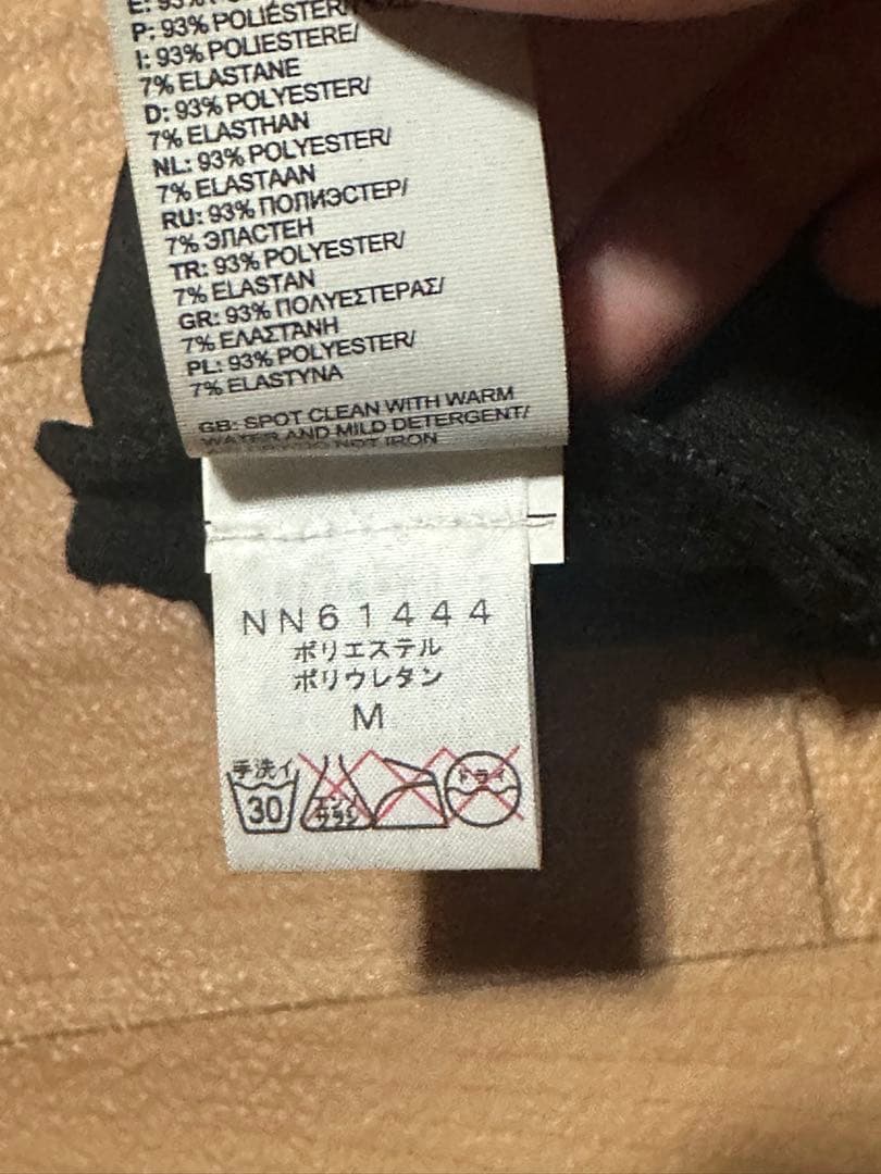 supreme north face グローブ　黒