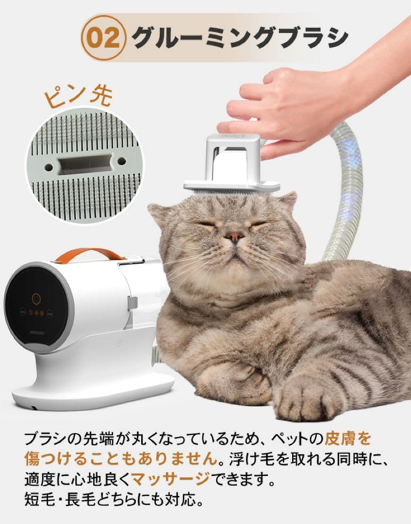 ペット用バリカンセット エアロボ