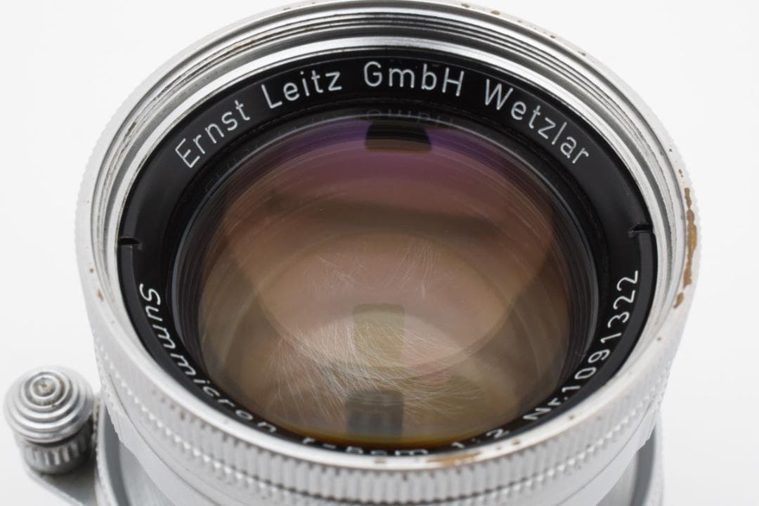 ライカ トリウムズミクロン Summicron 50mm f2 沈胴 Lマウント