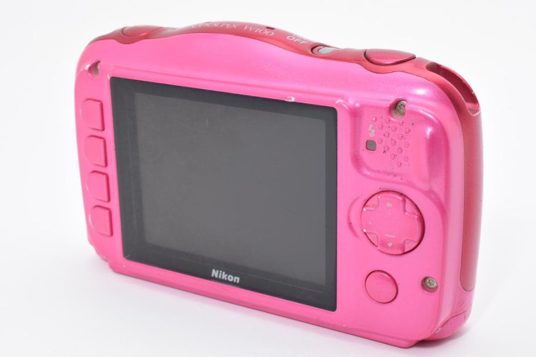 ニコン　Nikon COOLPIX W100 ピンク《SDカード付すぐ使えます》