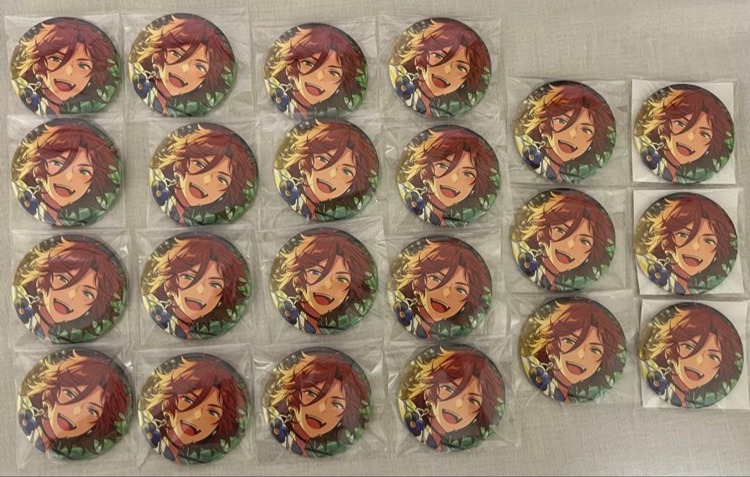 あんスタ イベコレ 缶バッジ2022 winter idol side 三毛縞斑