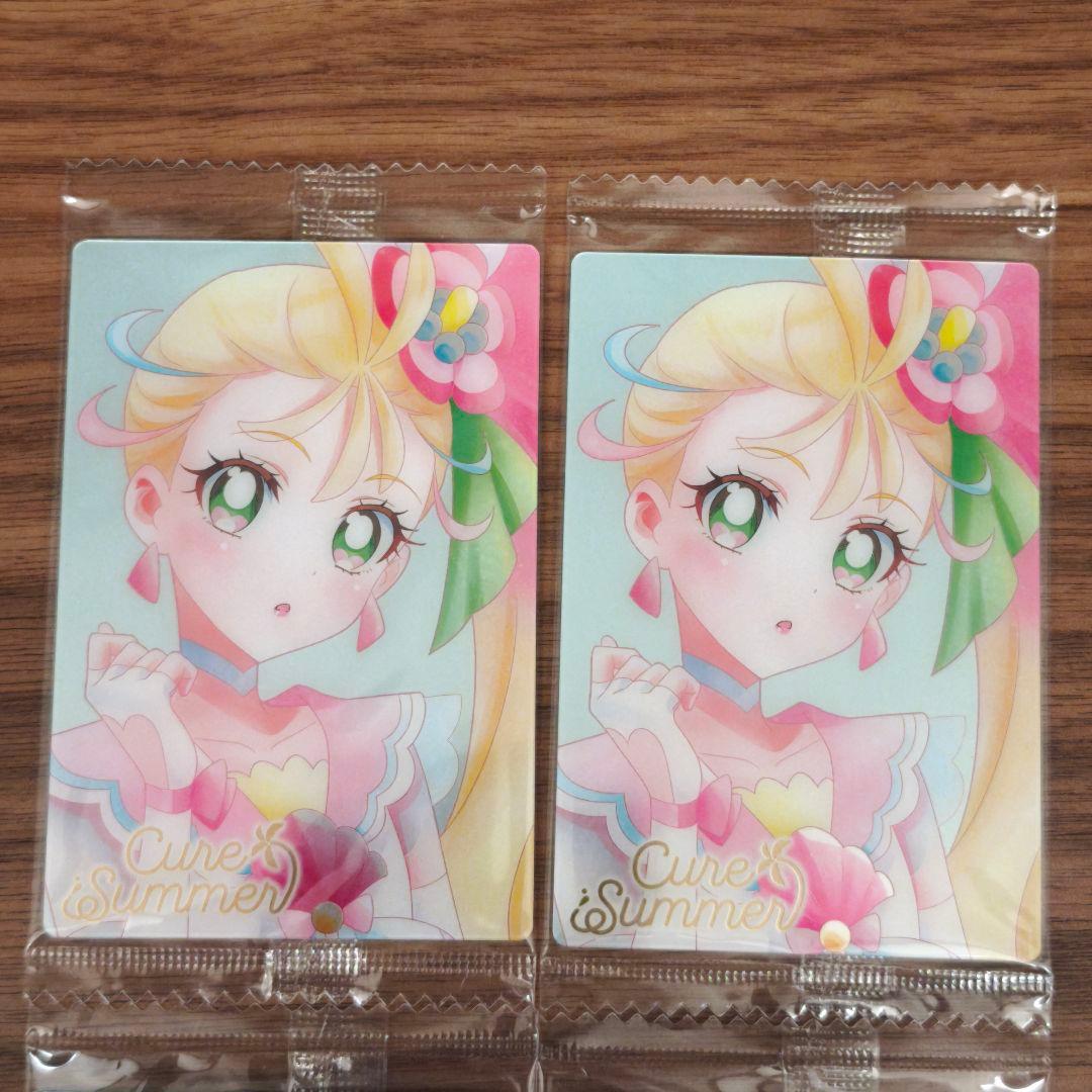 プリキュア ウエハース キュアサマー　キュアラメール ローラ HRまとめ売り