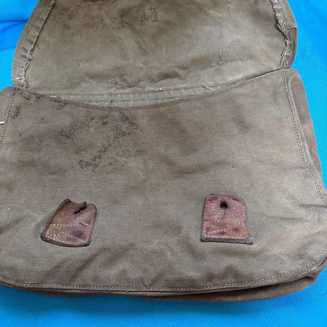 旧日本軍　日本陸軍　水筒、飯ごう、バック、皮脚絆、ゲートルセット