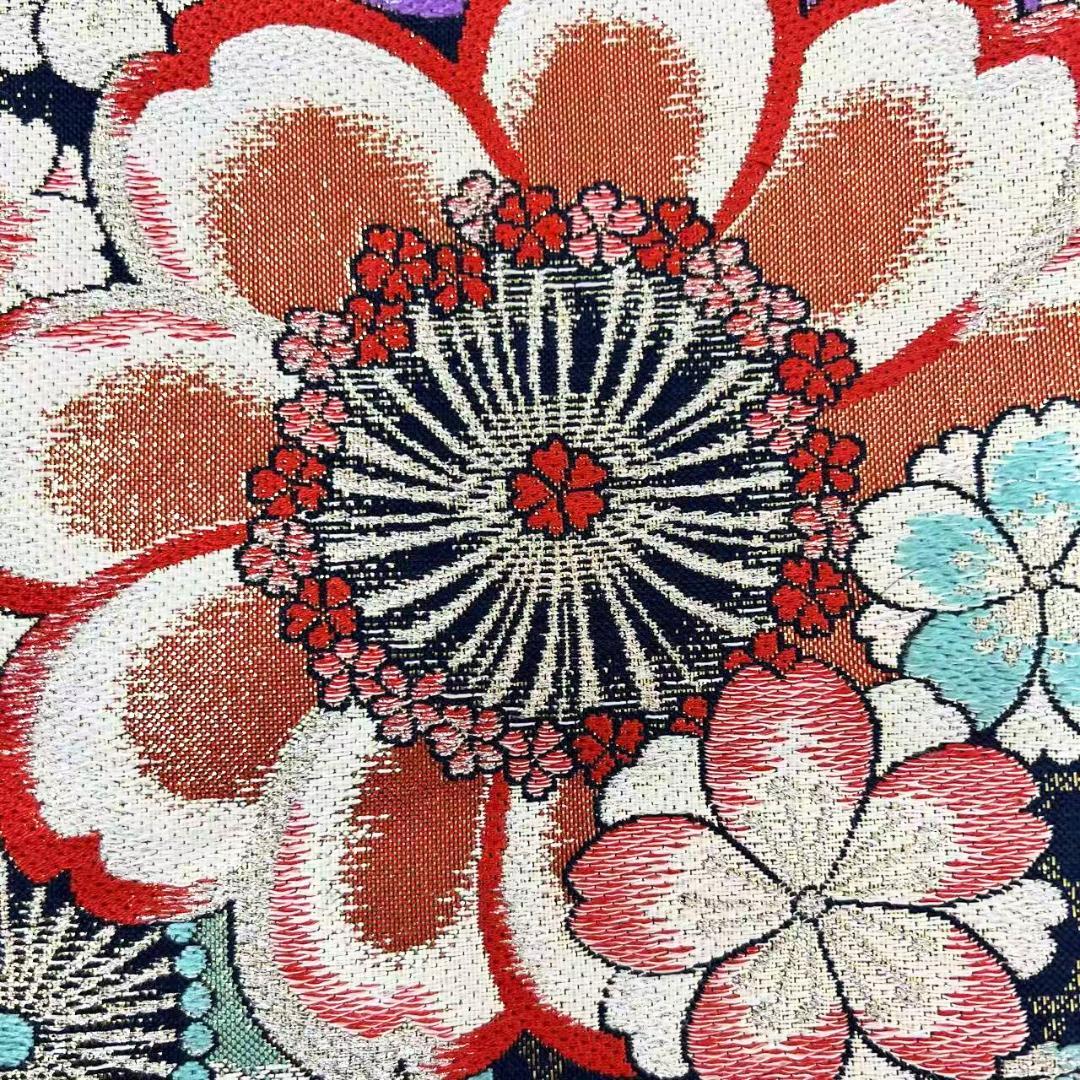 【美品】振袖セット 成人式 正絹 古典柄 振袖 ベージュ 172 ●