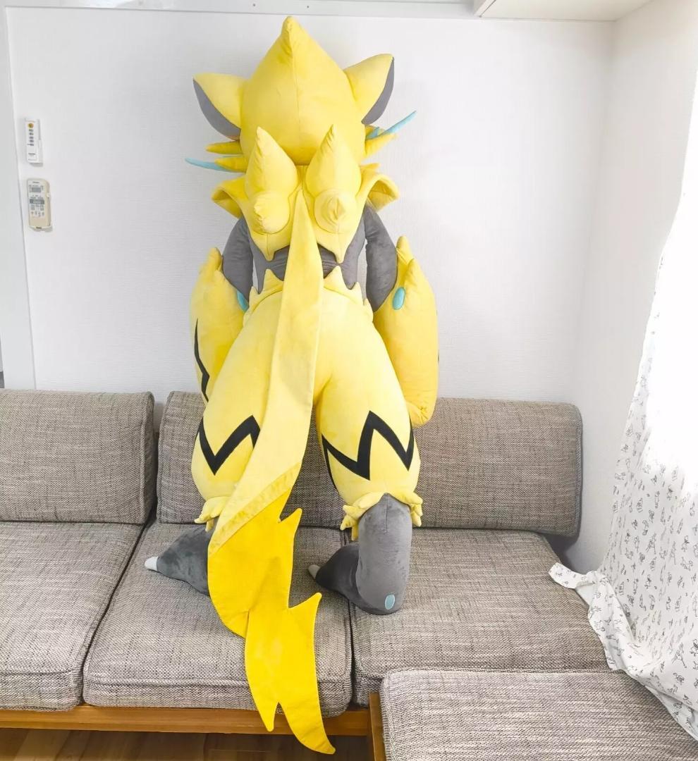 正規品 等身大 ゼラオラ ぬいぐるみ ポケモンセンターオンライン限定 150cm