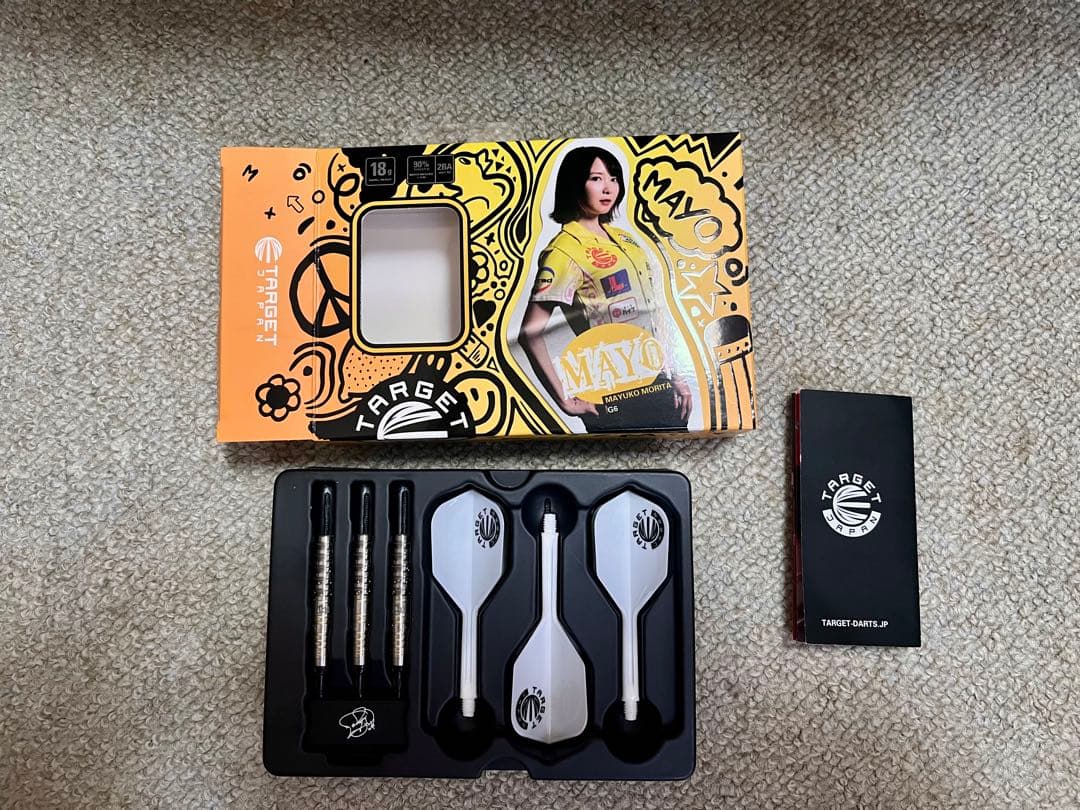 TARGET MAYO G6 2BA18g 森田真結子 選手 ダーツ バレル