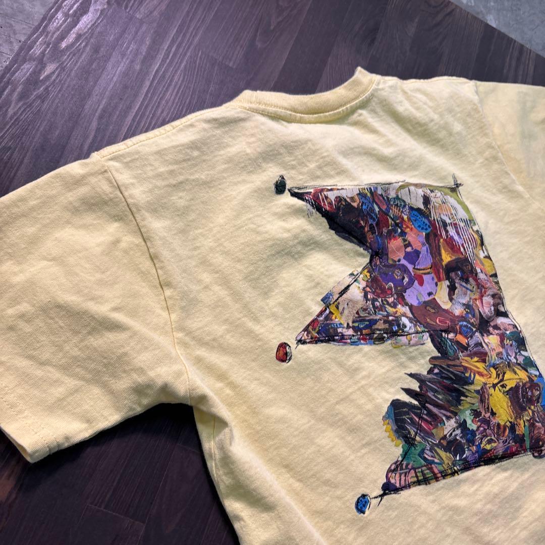 8SM1 King Gnu キングヌー　ceremony Tシャツ　黄色　古着