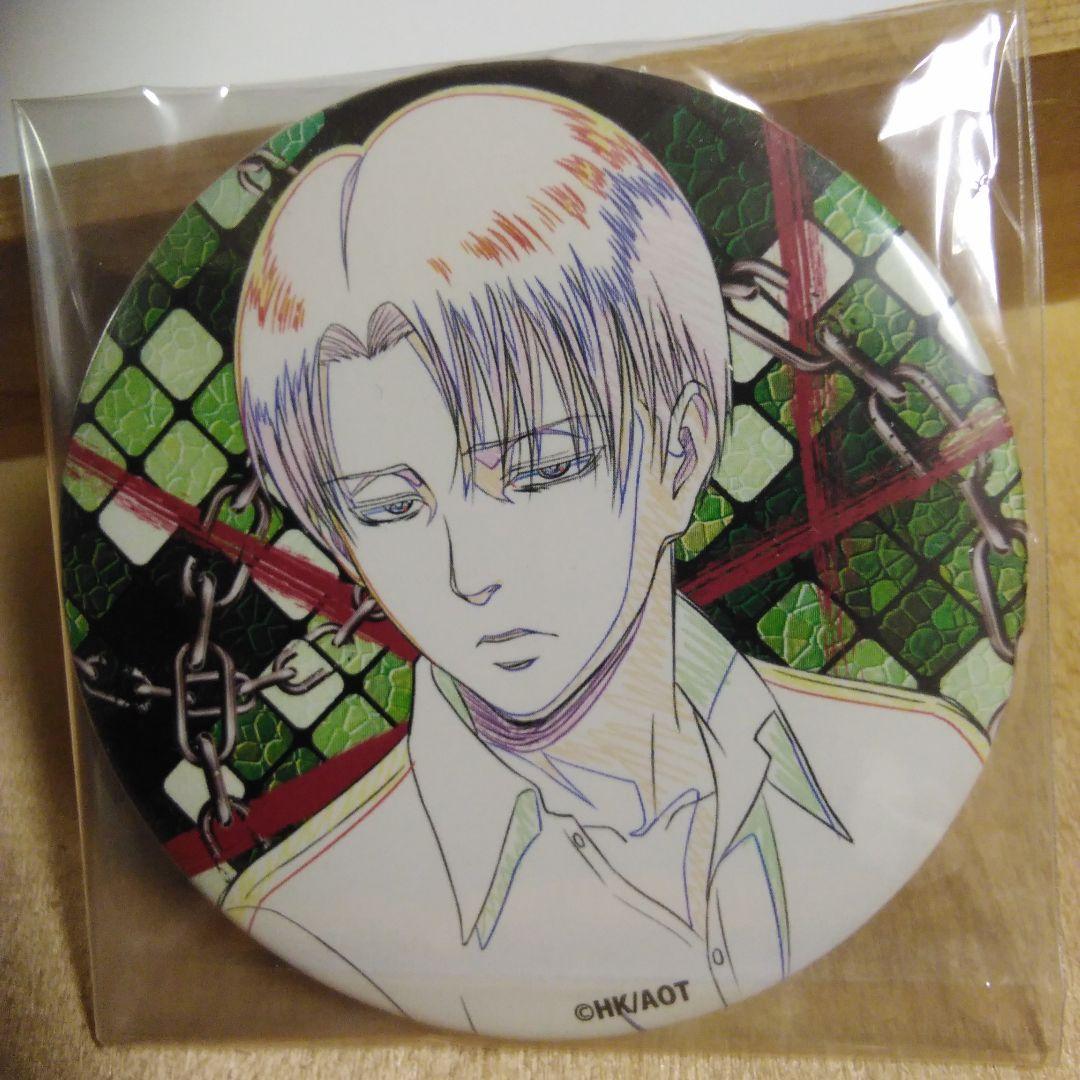 進撃の巨人　缶バッジ(リヴァイ)