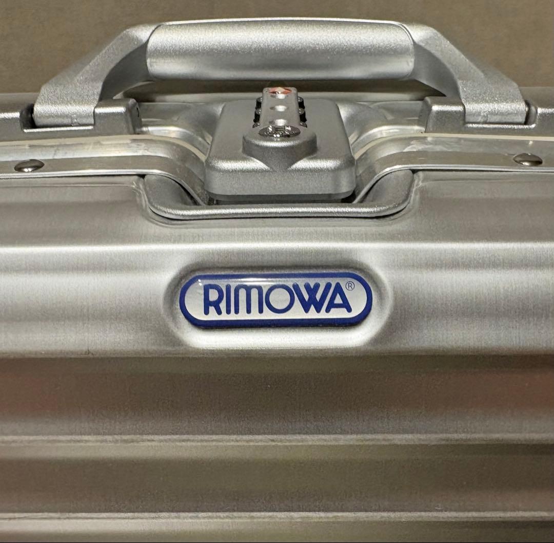 RIMOWA リモワ 928.40 トパーズ TSA 28L 廃盤 青ロゴ 美品