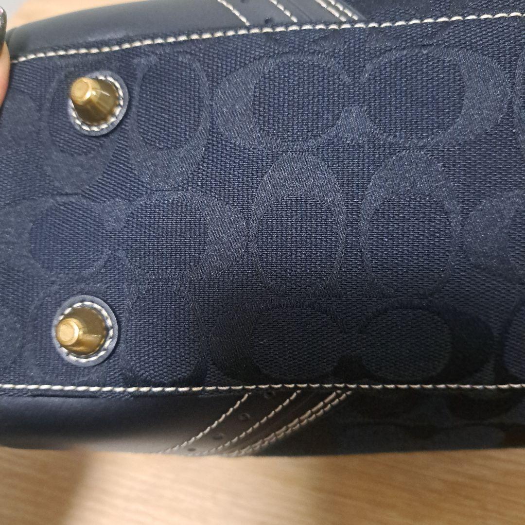 (美品）COACH　シグネチャー　ショルダーバッグ