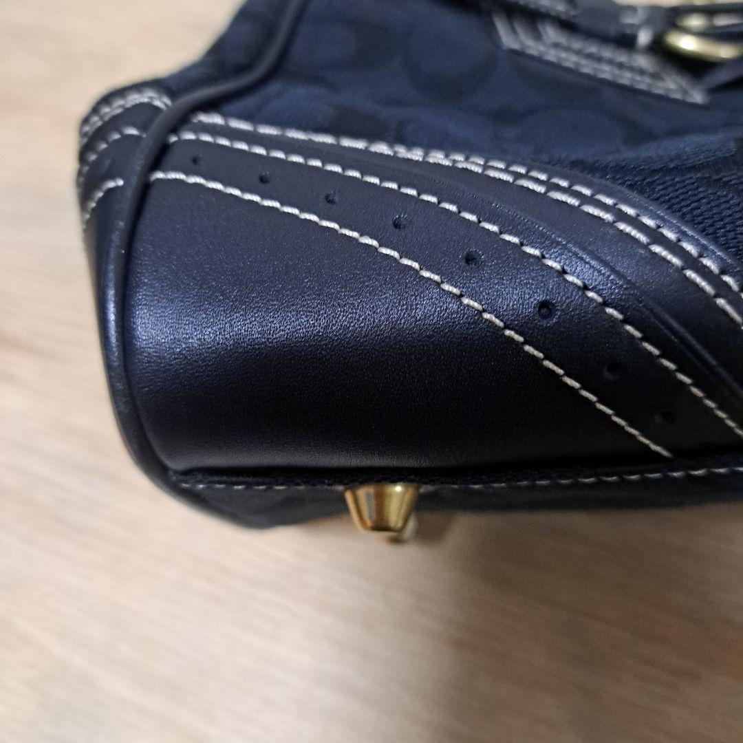(美品）COACH　シグネチャー　ショルダーバッグ