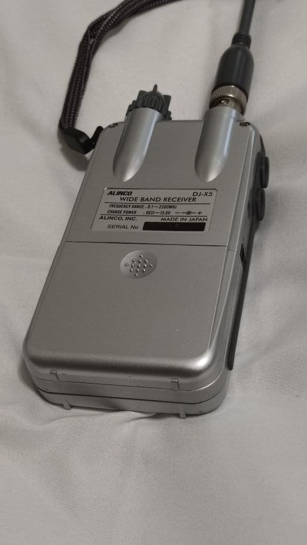 アルインコ ALINCO DJ-X5 受信機