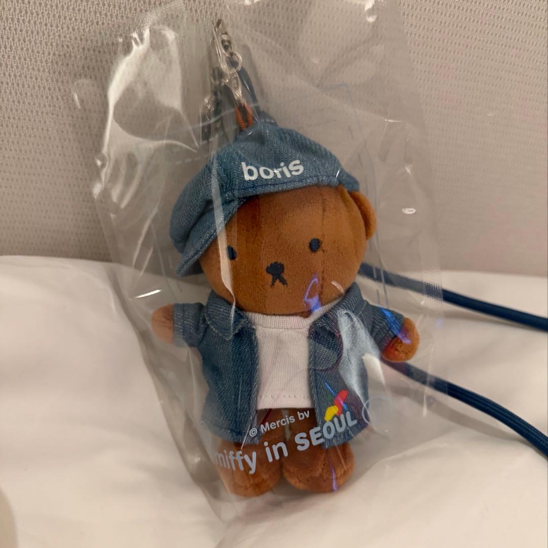 韓国 ソウル ソンス 聖水 限定 ミッフィー デニムドールキーリング 3点セット