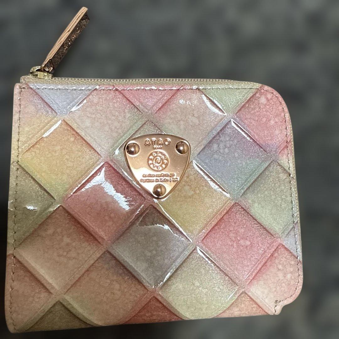 ATAO 二つ折り財布 グラデーション