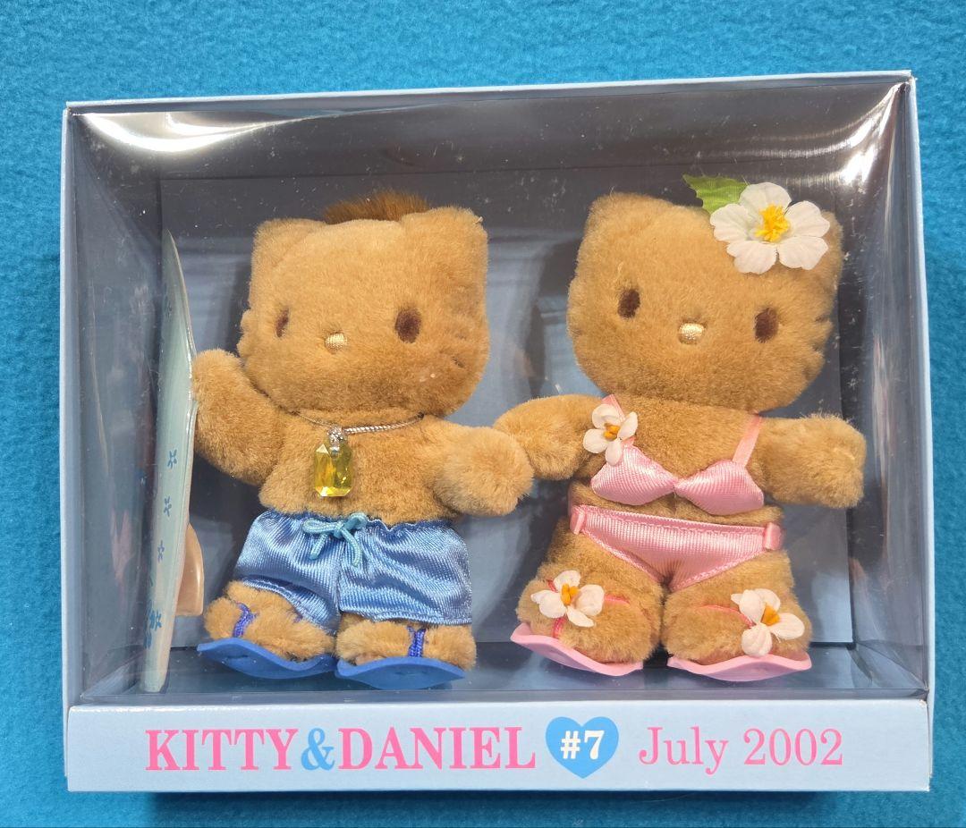 激レア☆vivitix限定☆キティ＆ダニエル☆マンスリーマスコット2002☆7月