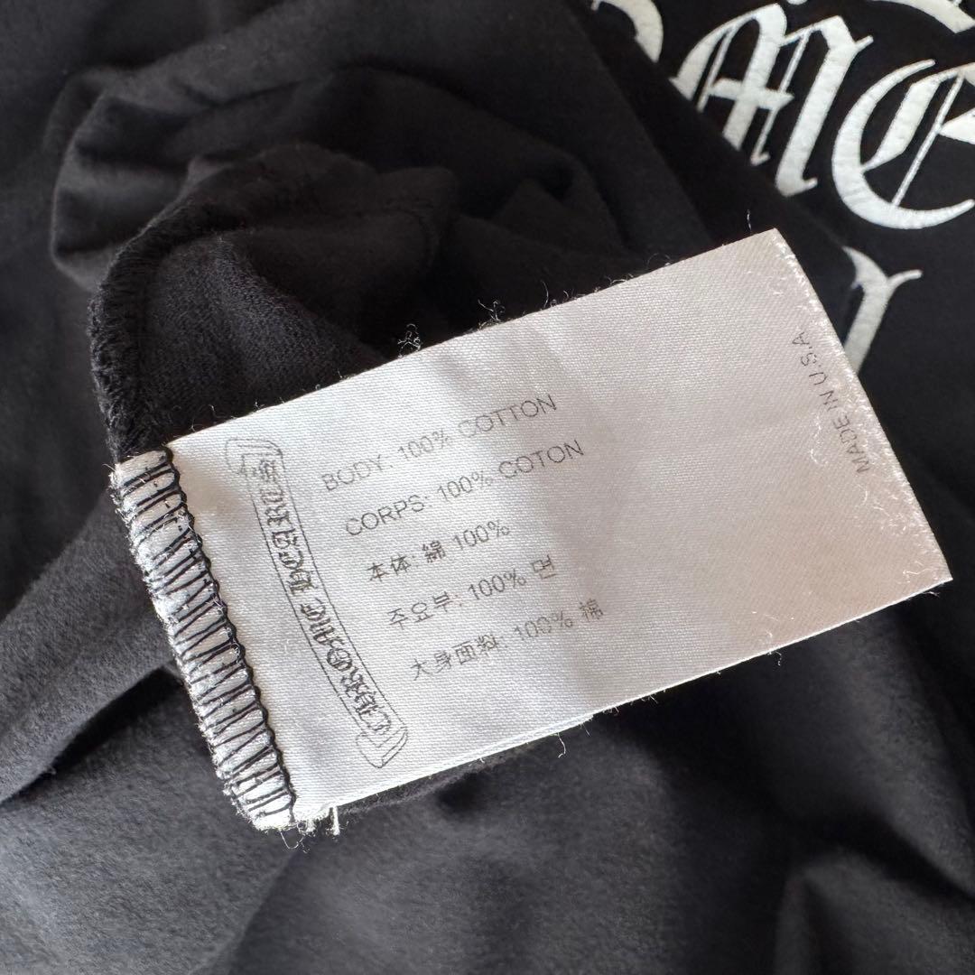 chrome heartsクロムハーツ スクエアロゴ Tシャツ L