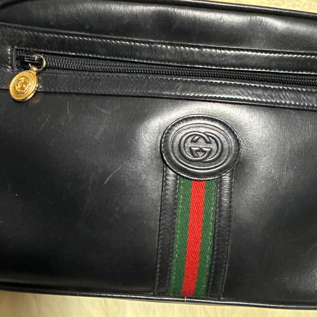 ♡GUCCI（グッチ）♡レザー♡シェリーライン ショルダーbag