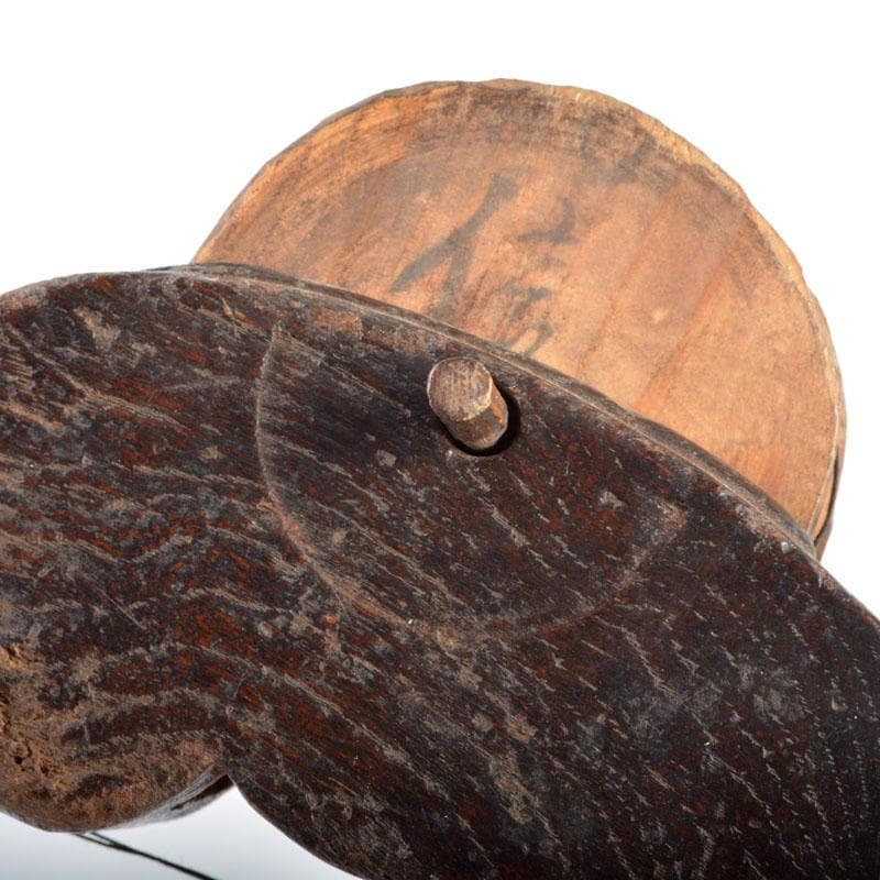 古民具　大工道具　木彫　墨壷　V　R4710