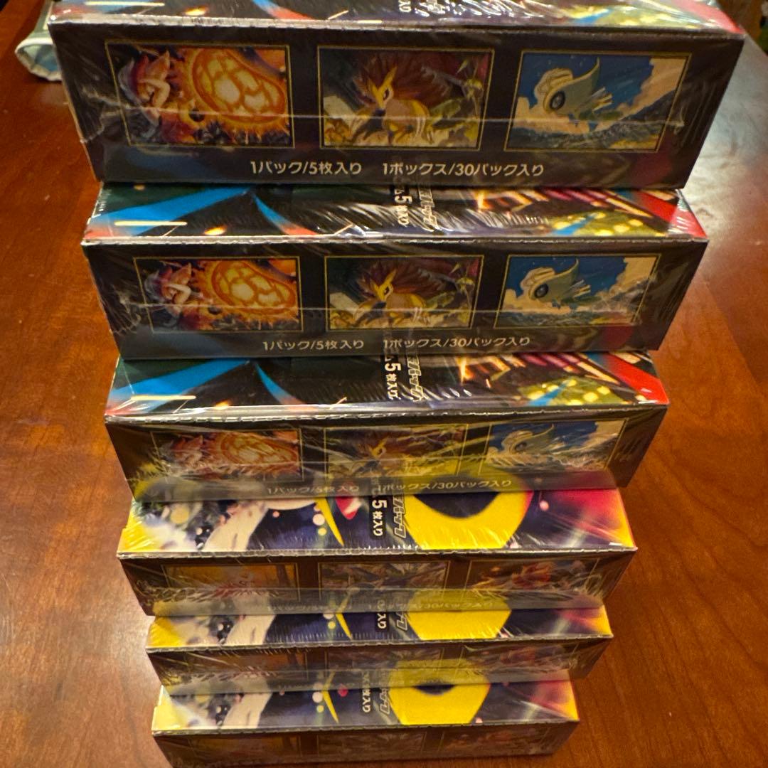 ポケモンカード メガシンフォニア3boxメガブレイブ3boxシュリンク付