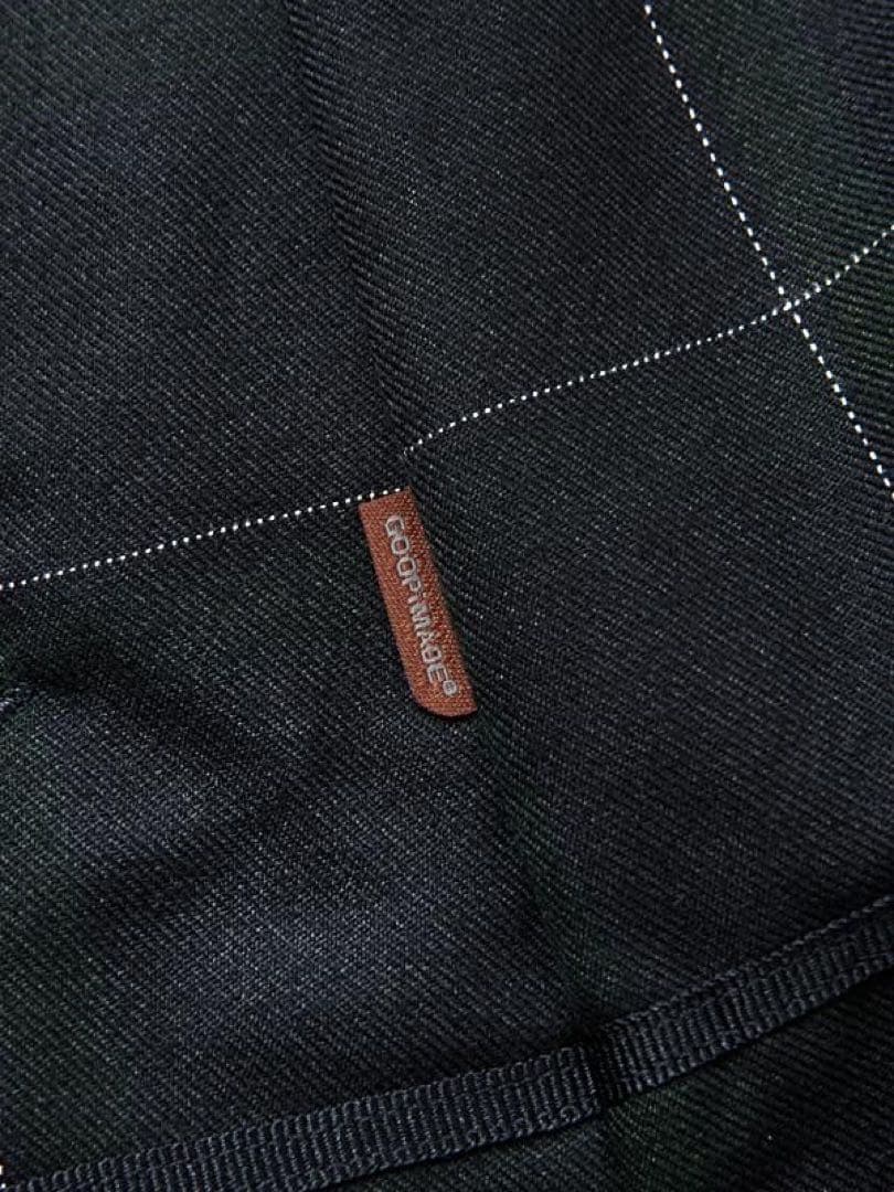 GOOPiMADE FD-G4 オーバーサイズ メッシュチェックシャツ サイズ1