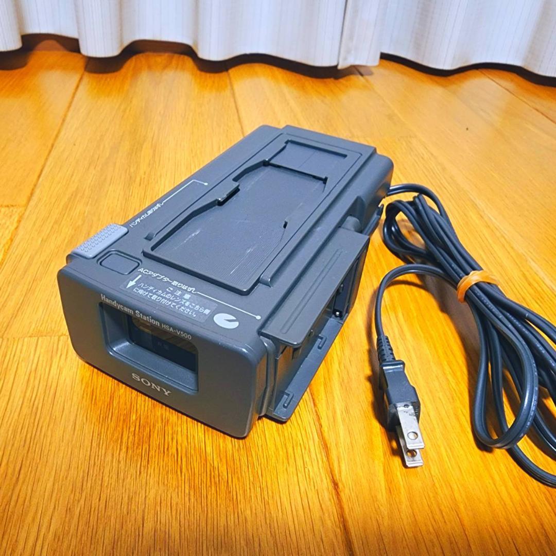 【動作確認済】SONY 高画質 Hi8 ビデオカメラ CCD-TR3000 一式