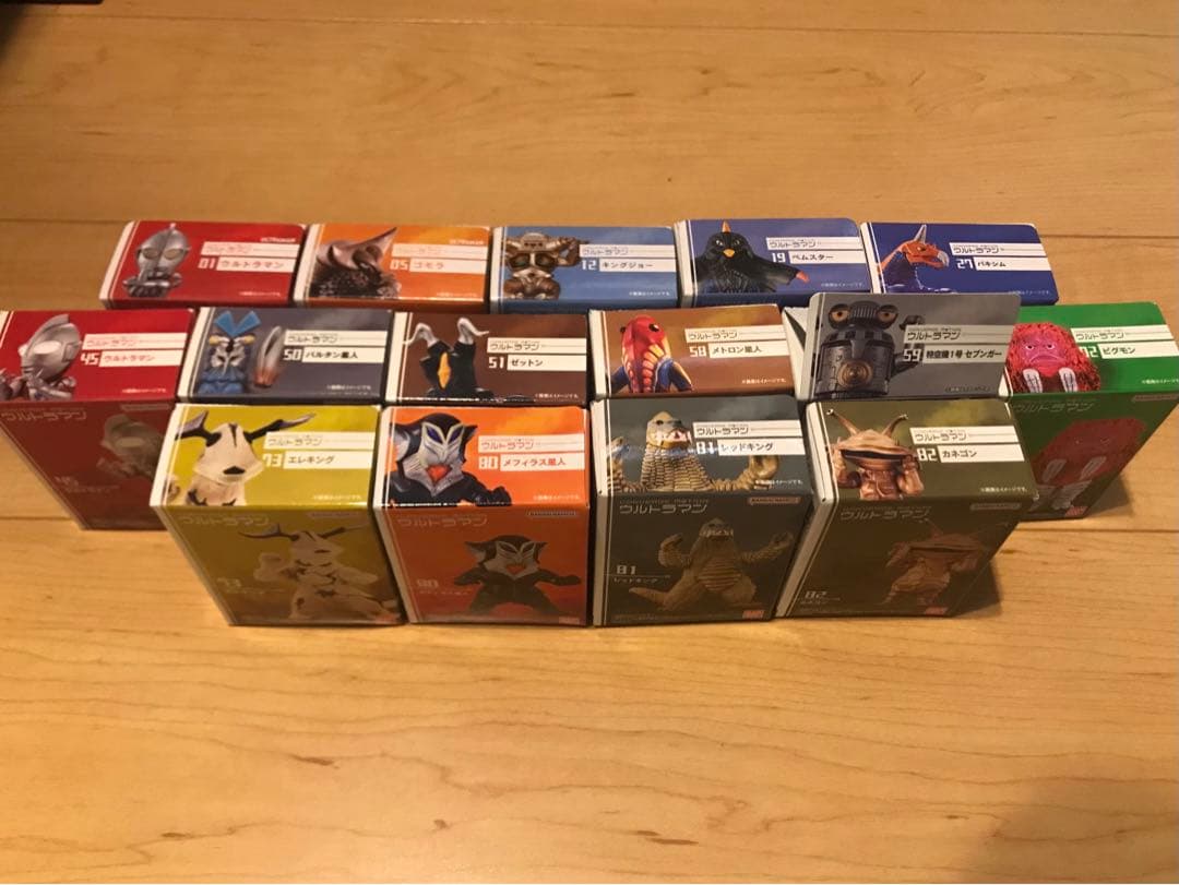 【 コンバージモーション ウルトラマン 】15体セット