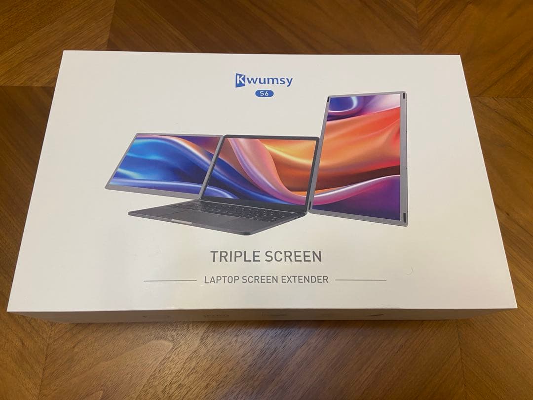 ディスプレイ・モニター本体 Kwumsy Triple Screen Laptop Extender S6