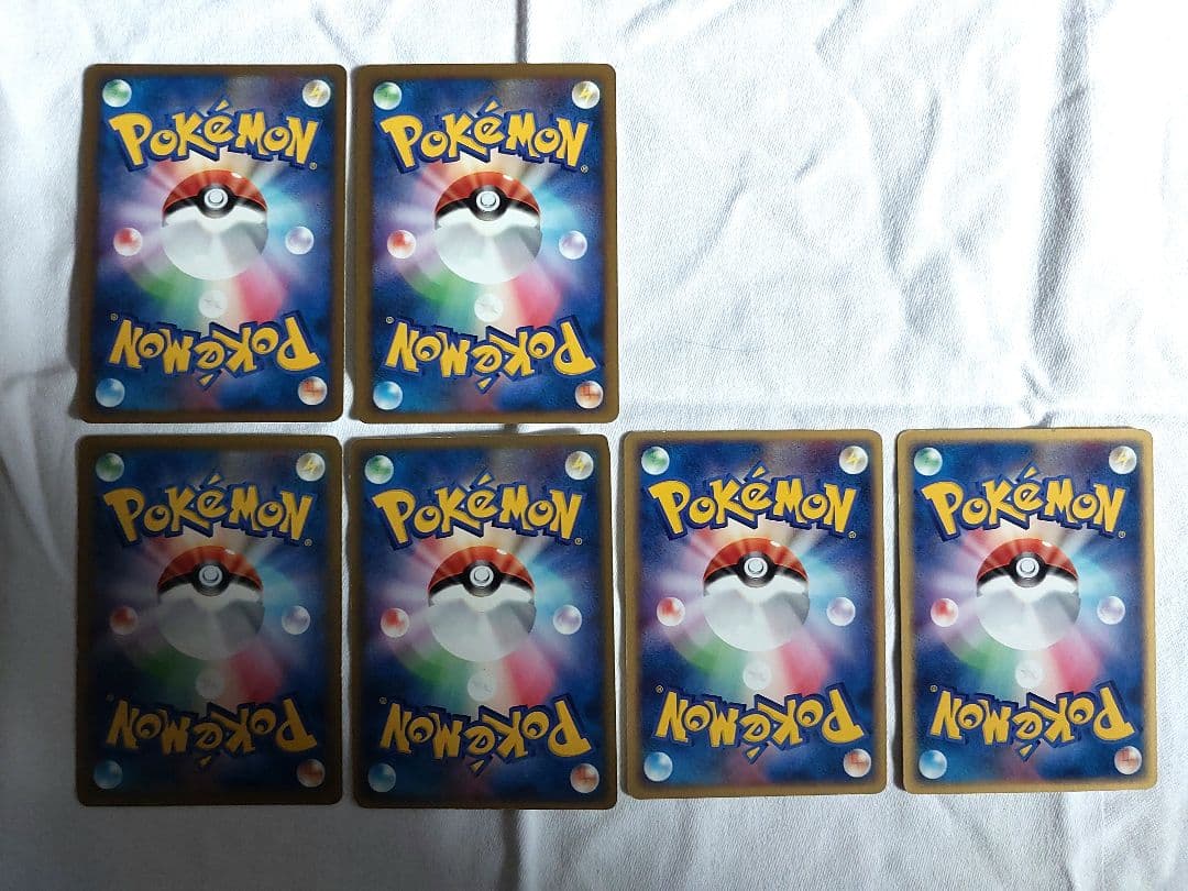 【まとめ売り】ポケモンカード ピチュー ピカチュウ ライチュウ 6枚入り