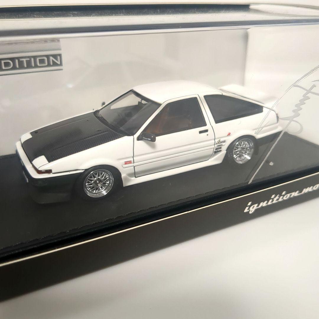限定80台【ignition model】スプリンタートレノ 土屋圭市 初期仕様