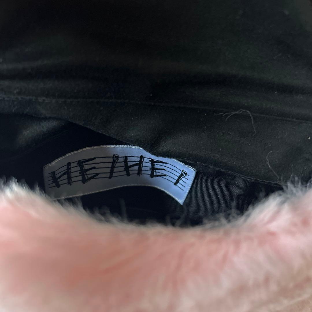 HEIHEI バッグ　ファーバッグ　清水 ショルダーバッグ