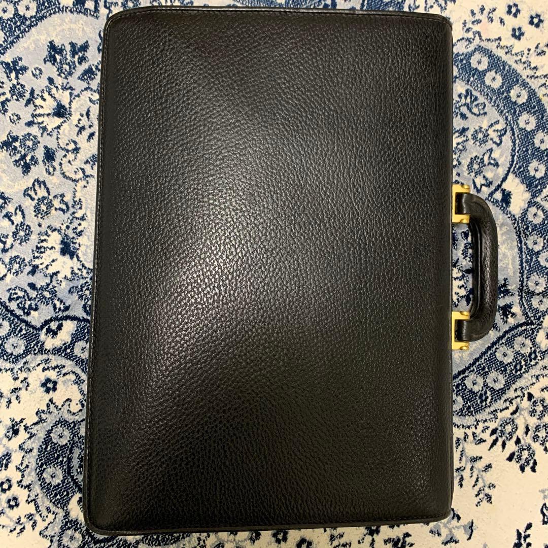 LOEWE ロエベ ブリーフケース ビジネスバッグ ブラック レザー