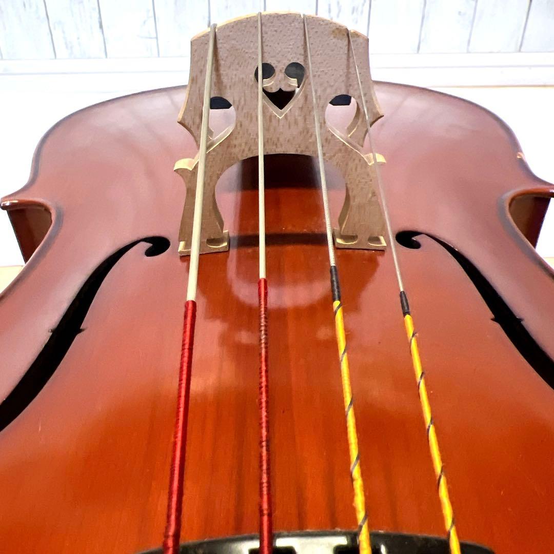 【美虎杢】オールドチェロ 4/4サイズ フルサイズ　125cm モダンチェロ