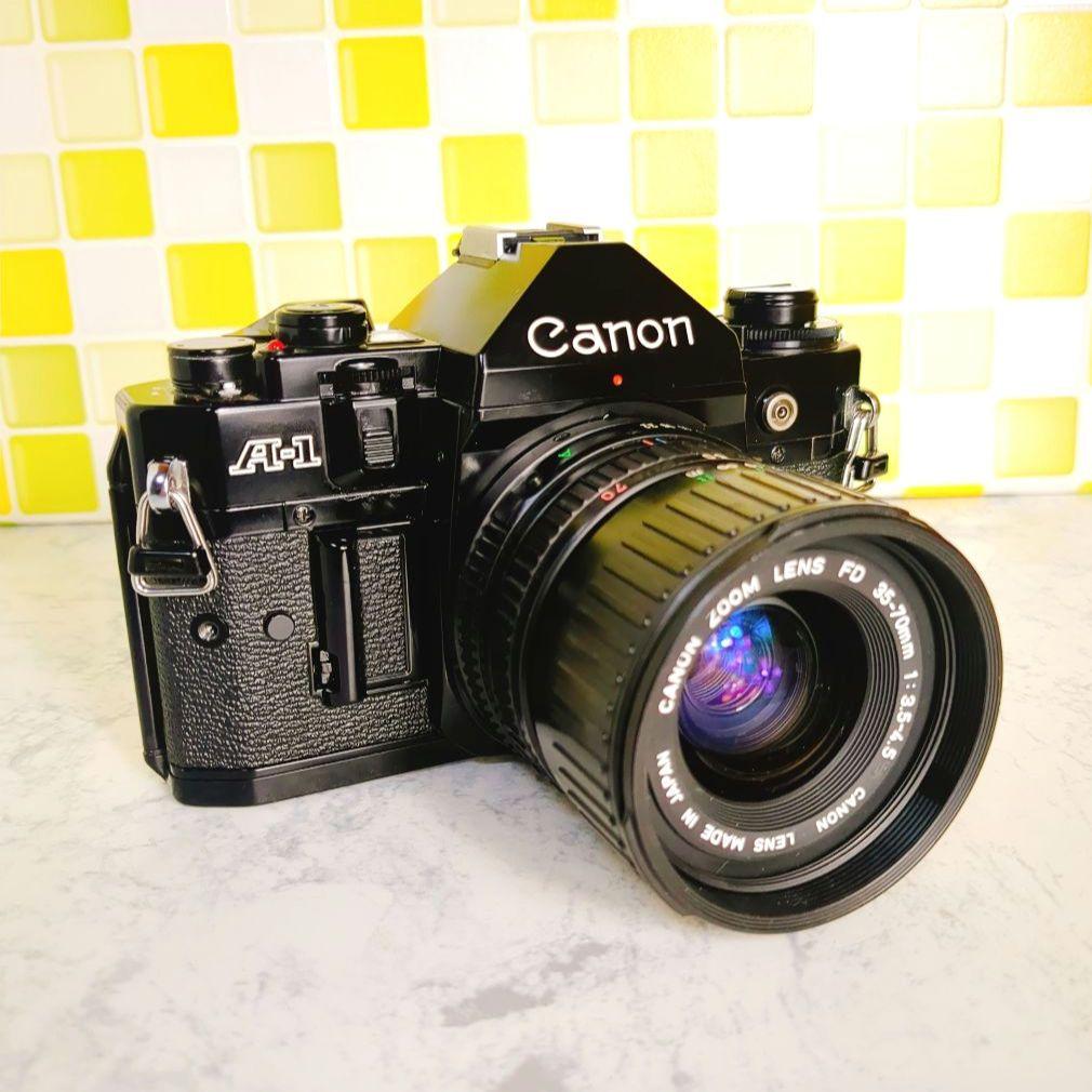 Canon A-1 フィルム一眼レフカメラ レンズキット