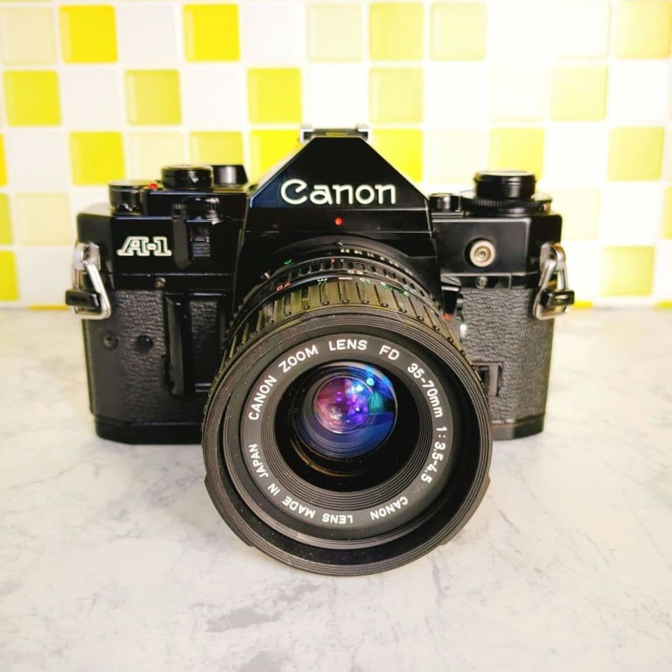 Canon A-1 フィルム一眼レフカメラ レンズキット