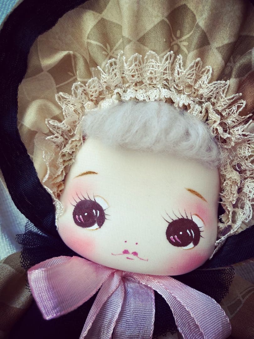 つきもとつきこの文化人形 ヘロヘロ人形 アンティーク着物 大正ロマン 昭和レトロ