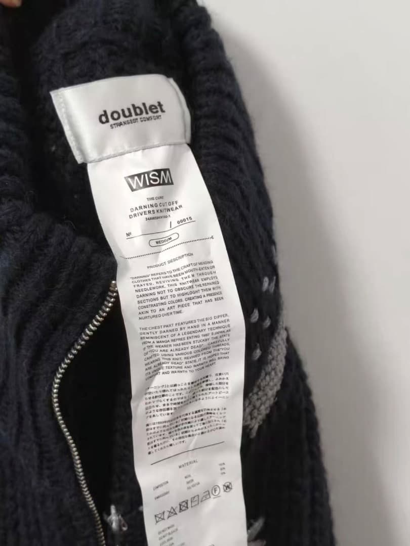 doublet × WISM DS KNITWEAR