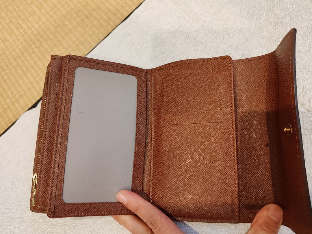 Louis Vuitton 三つ折り財布 モノグラム ブラウン