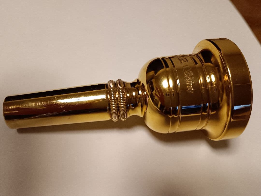 シャイアーズVintage5GS トロンボーンマウスピース 金メッキ