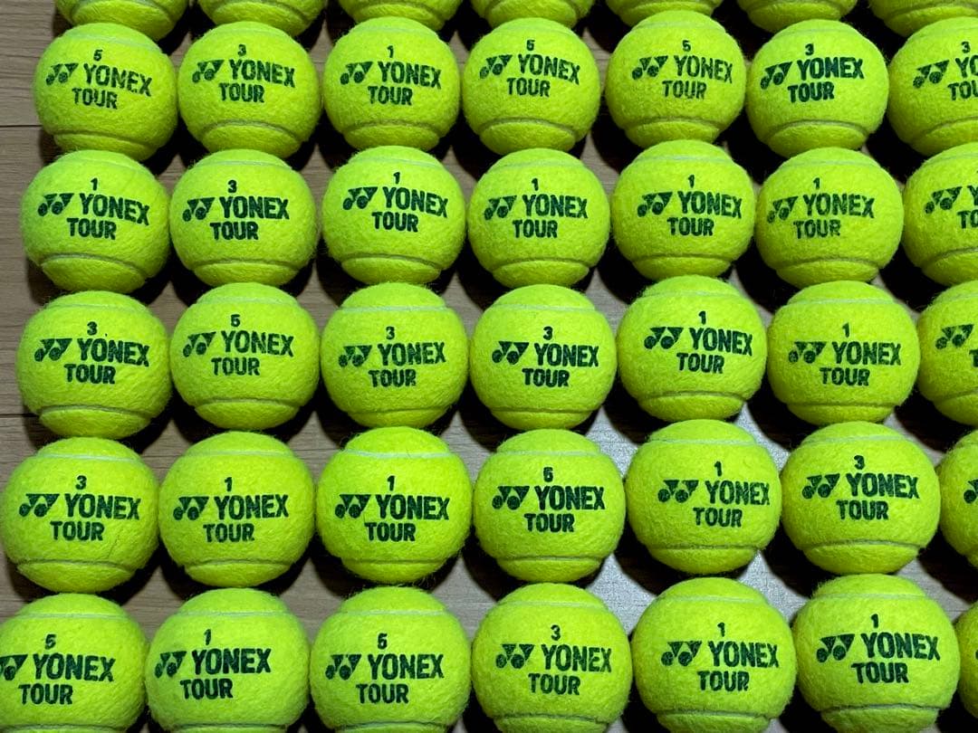女子練3日　12月15日開封　即日発送　中古テニスボール100球