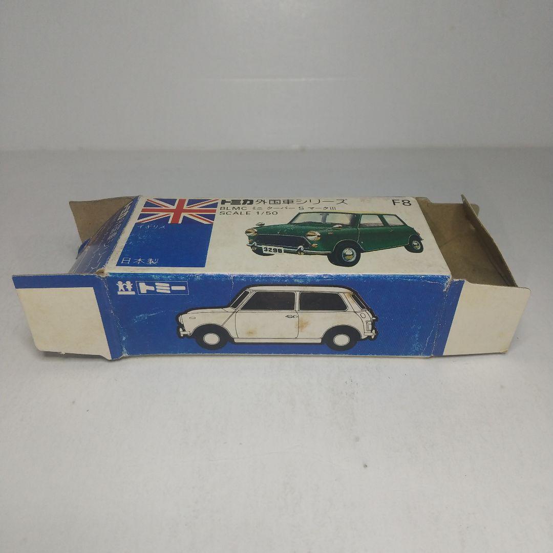 (3175)トミカ 青箱 日本製 BLMC ミニクーパー S マークⅢ