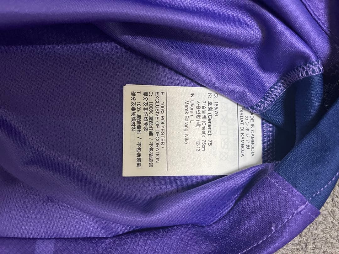 サンフレッチェ広島　ジュニア　160 ユニホーム　2025